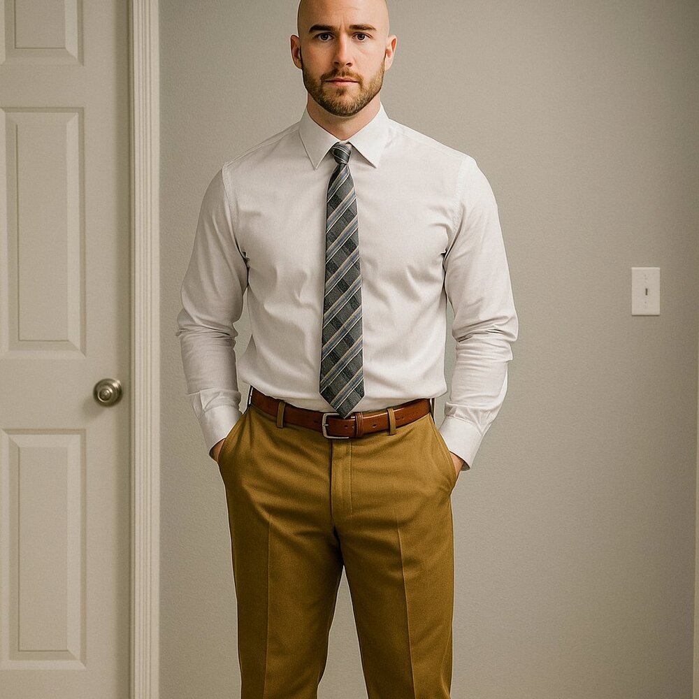 Kenneth Cole‎ Reaction Pleated Polyester Men 40X30 Classical Travel Dress Pants